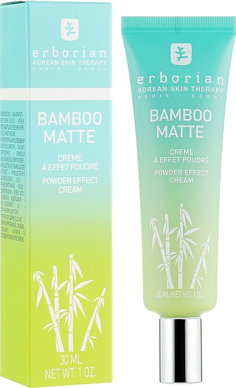Mattierende Gesichtscreme mit Bambusextrakt - Erborian Bamboo Matte Powder Effect Cream — Bild N1