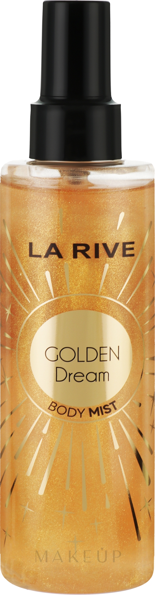 Glitzerndes Körperspray - La Rive Golden Dream Shimmer Mist — Bild 200 ml