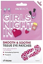 Düfte, Parfümerie und Kosmetik Glättende Augenpatches - Face Facts Girls Night In Smoothing Eye Patches