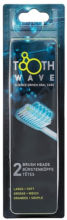 Zahnbürstenköpfe weich 2 St. - Silk'n ToothWave Extra Soft Large Toothbrush — Bild N3