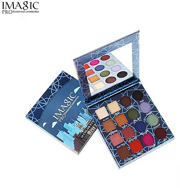 Lidschattenpalette - Imagic 16 Color Eyeshadow Palette — Bild N3