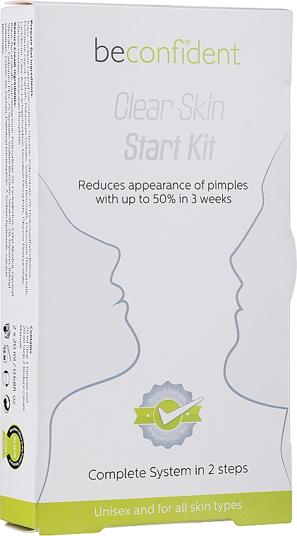 Gesichtspflegeset - Beconfident Clear Skin Start Kit  — Bild N1