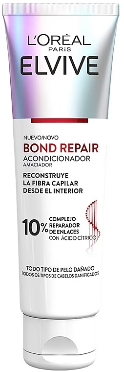 Regenerierender Conditioner für geschädigtes Haar - L'Oreal Paris Elvive Bond Repair Conditioner — Bild N1
