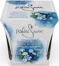 Düfte, Parfümerie und Kosmetik Duftkerze im Glas Cotton Breeze - White Swan Fresh Mist