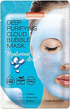 Gesichtsmaske mit Hyaluronsäure - Purederm Deep Purifying Cloud Bubble Mask Hyaluronic Acid — Bild N1