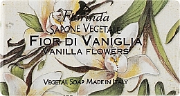 Natürliche Seife Vanilleblüten - Florinda Sapone Vegetale Vanilla Flowers — Bild N1