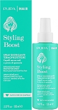 Thermoschützendes Haarspray - Pupa Styling Boost Detangling Heat Protector Spray — Bild N2