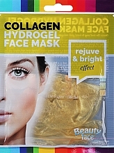Düfte, Parfümerie und Kosmetik Regenerierende Gesichtsmaske mit Kollagen - Beauty Face Collagen Gold & Diamond Regenerating Home Spa Treatment Mask