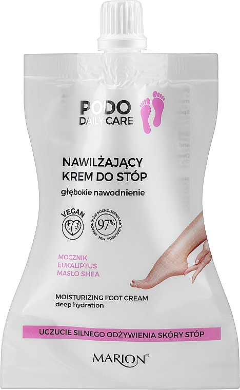 Feuchtigkeitsspendende Fußcreme - Marion Podo Daily Care Foot Cream — Bild N1