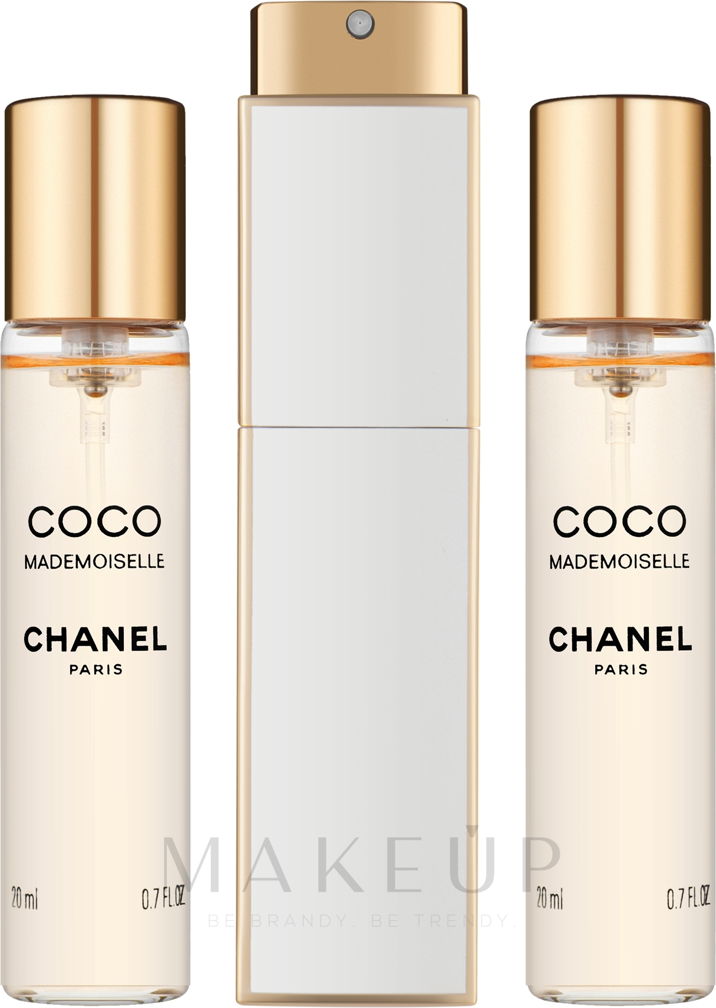 Chanel Coco Mademoiselle - Eau de Parfum (2x20ml Refill + 1x20ml Parfümzerstäuber) — Bild 3 x 20 ml