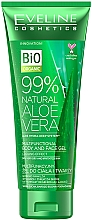 Mehrzweck-Waschgel für Gesicht und Körper mit Aloe Vera - Eveline Cosmetics 99% Aloe Vera Multifunctional Body & Face Gel — Bild N3