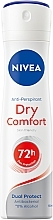 Deospray Antitranspirant Schutz und Komfort 72 Stunden - Nivea Deodorant Dry Comfort Plus Spray — Bild N1