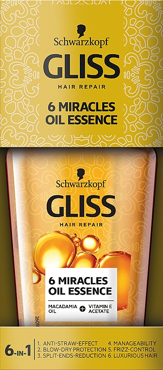 Ölessenz für alle Haartypen - Gliss Kur Oil