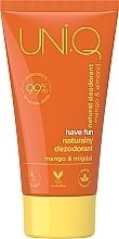 Deodorant Mango und Mandeln - UNI.Q — Bild N1