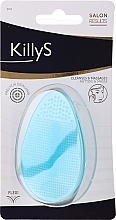 Reinigende Massagebürste für das Gesicht blau - Killys — Bild N1
