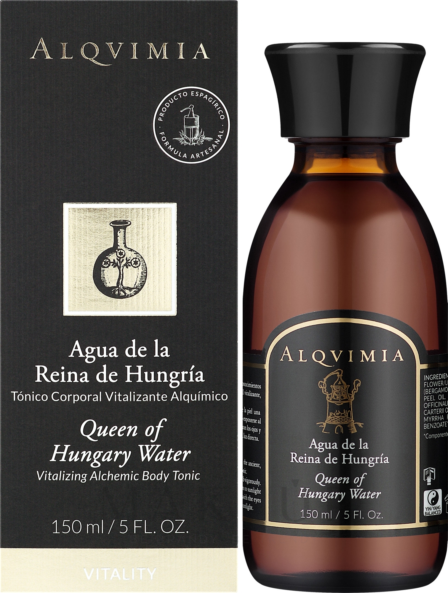 Alqvimia Agua De La Reina De Hungria - Aromatisiertes Tonikum — Bild 150 ml