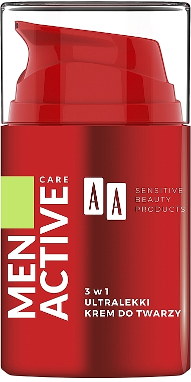 Ultraleichte Gesichtscreme 3in1 - AA Cosmetics Men Active Care — Bild N3