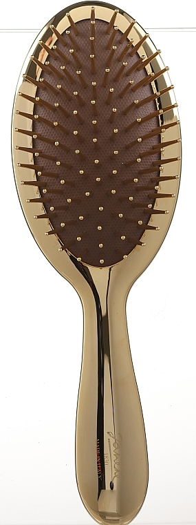 Massagehaarbürste AUSP22, golden und braun - Janeke Gold Hairbrush — Bild N1