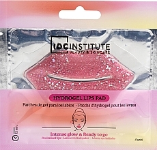 Hydrogel-Lippenmaske mit Glitter - IDC Institute Glitter Hydrogel Lips Pad Pink — Bild N1