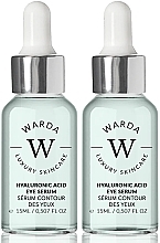 Set - Warda Skin Hydration Boost Hyaluronic Acid Eye Serum (eye/serum/2x15ml) — Bild N1