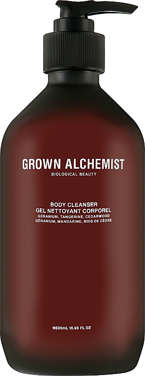 GESCHENK! Duschgel - Grown Alchemist Body Cleanser Geranium, Tangerine, Cedarwood — Bild N1