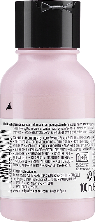 GESCHENK! Shampoo für gefärbtes Haar - L'Oreal Professionnel Serie Expert Vitamino Color Resveratrol Shampoo — Bild N2