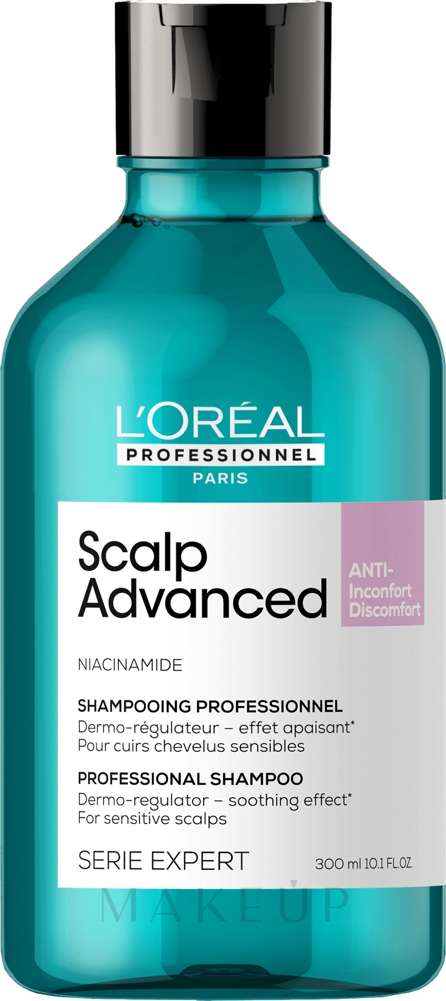 Beruhigendes Shampoo - L'Oreal Professionnel Scalp Advanced Niacinamide Dermo-Regulator Shampoo — Bild 300 ml