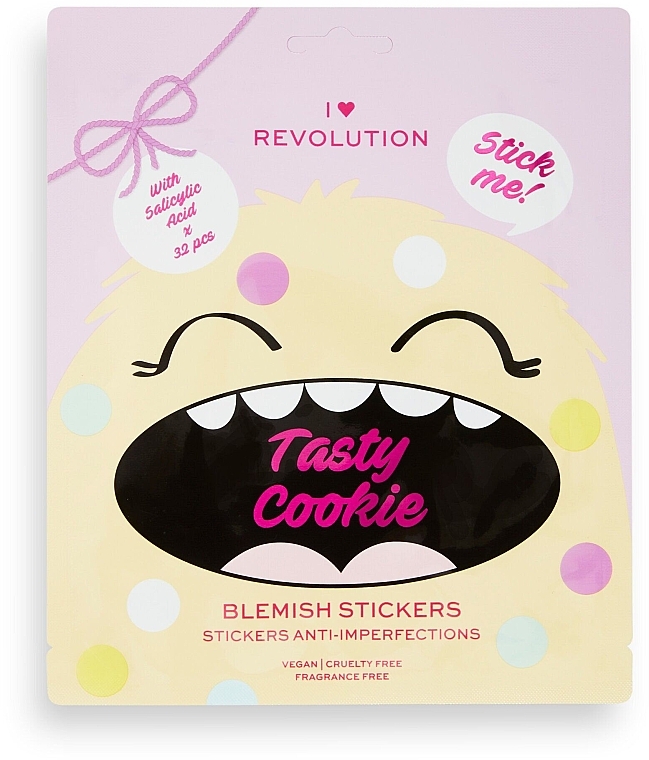 Gesichtsreinigungsstreifen - I Heart Revolution Tasty Cookie Blemish Stickers — Bild N1