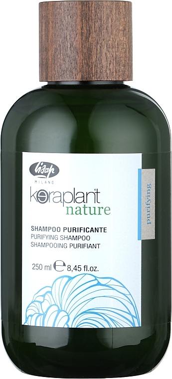 Anti-Shuppen Shampoo - Lisap Keraplant Nature Purifying shampoo — Bild N1