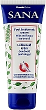 Düfte, Parfümerie und Kosmetik Fußcreme mit Teebaumöl - Bradoline Sana Foot Treatment Cream