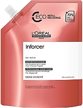 Düfte, Parfümerie und Kosmetik Stärkende Haarspülung - L'Oreal Professionnel Serie Expert Inforcer Strengthening Anti-Breakage Conditioner Eco Refill (Refill) 