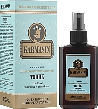 Tonikum gegen Haarausfall mit Vitaminen - Pharma Group Laboratories Karmasin Toner Hair  — Bild N3