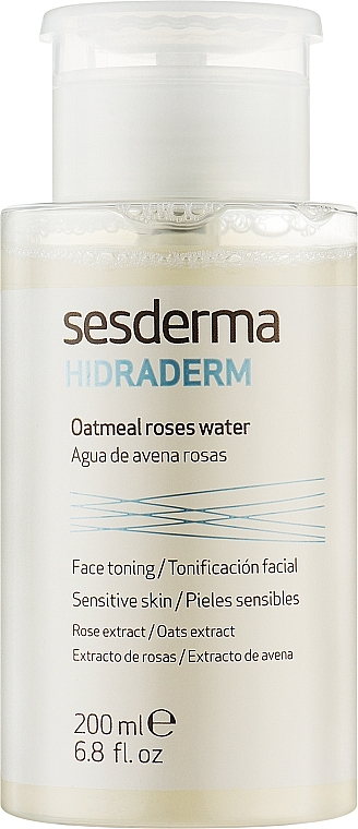 Gesichtstonikum für empfindliche Haut mit Hafer- und Rosenextrakt - SesDerma Laboratories Hidraderm Oatmeal & Rose Water — Bild N1