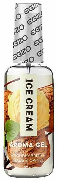 Essbares orales Gleitgel auf Wasserbasis Eiscreme - Egzo Aroma Gel Ice Cream — Bild N1
