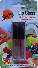 Set - Malibu Lip Gloss SPF30 Set (lip/gloss/2x1.5ml) — Bild N1