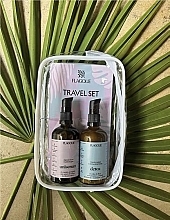 Set - Flagolie Travel Set (Körperöl 100ml + Serum 100ml + Kosmetiktasche 1 St.)  — Bild N2