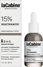 Gesichtsserum-Creme - La Cabine Monoactives 15% Niacinamida Serum Cream — Bild N2