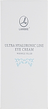 Düfte, Parfümerie und Kosmetik Glättende Anti-Falten Augencreme - Lambre Ultra Hyaluronic