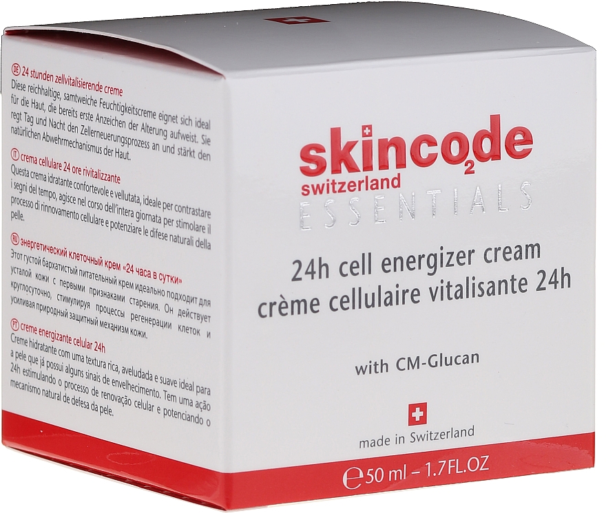 Energiespendende Gesichtscreme - Skincode Essentials 24h Cell Energizer Cream