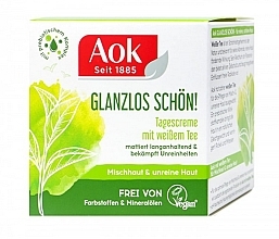 Düfte, Parfümerie und Kosmetik Gesichtscreme - Aok Day Cream With White Tea