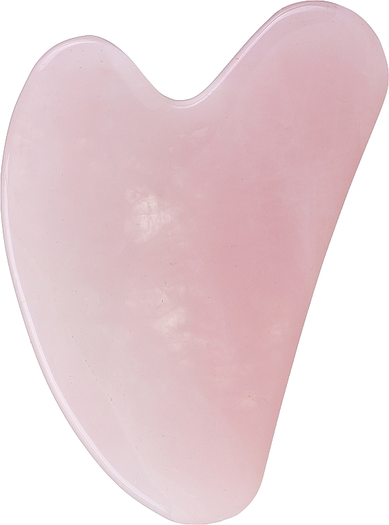 Gesichtsmassage-Platte Gua Sha rosa - Lewer Pink Gua Sha Face Massager — Bild N1
