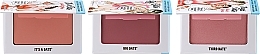 Rouge-Set für das Gesicht - theBalm Date Night Blush Set (Rouge 3x6.5g) — Bild N1