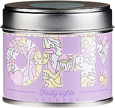 Düfte, Parfümerie und Kosmetik Duftkerze Regenbogen - Oh!Tomi Fruity Lights Rainbow Candle