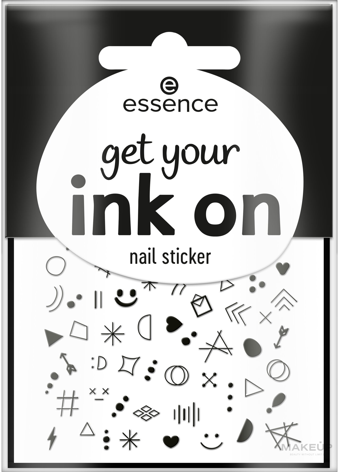 Nagelaufkleber - Essence Get Your Ink On Nail Sticker — Bild 80 St.