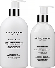 Körperpflegeset - Acca Kappa White Moss (Duschgel 500ml + Körperlotion 300ml) — Bild N2