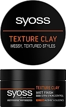 Düfte, Parfümerie und Kosmetik Syoss Texture Clay - Styling-Tonerde mit Matt-Effekt und extra starkem Halt