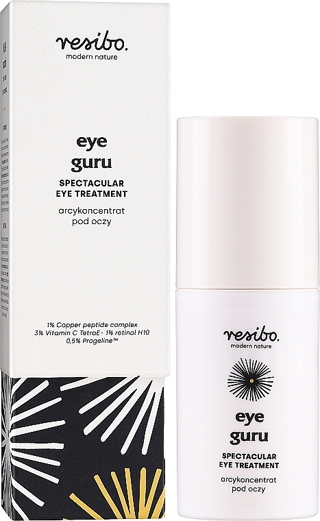 Konzentrat für die Haut um die Augen - Resibo Eye Guru Spectacular Eye Treatment — Bild N2