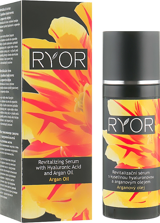 Revitalisierendes Serum mit Hyaluronsäure und Arganöl - Ryor Revitalizing Serum With Hyaluronic Acid And Argan Oil — Bild N1