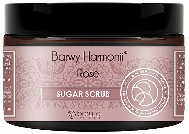 Zucker-Körperpeeling Rose - Barwa Harmony Sugar Rose Peeling — Bild N1