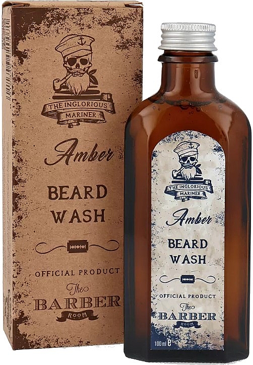 Reinigungsshampoo für den Bart - The Inglorious Mariner Amber Anti Pollution Beard Wash  — Bild N1